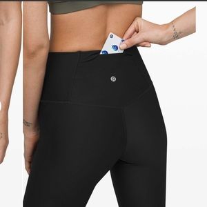 Mapped out HR tight blk/blk size 2
